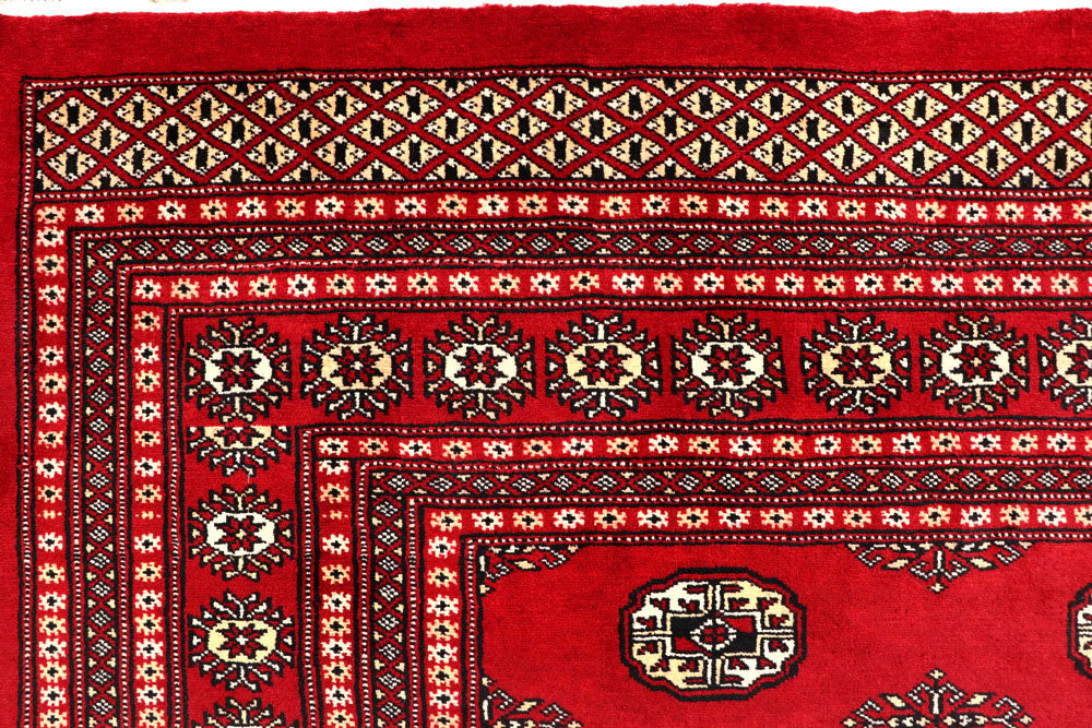 Firebrick Bokhara 8' x 9' 11 - No. 59337 - ALRUG Rug Store