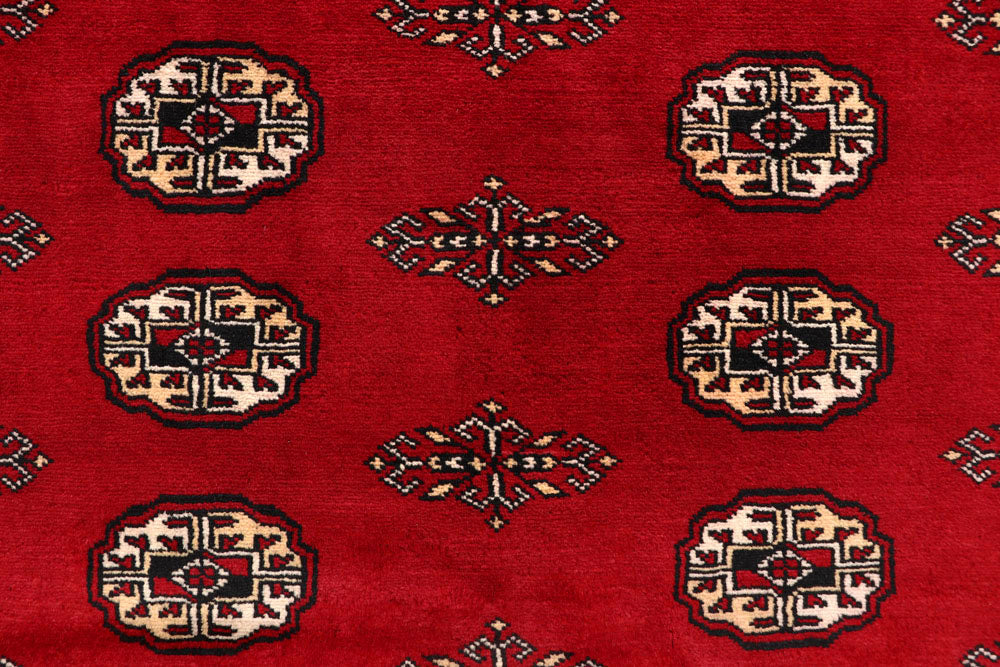 Firebrick Bokhara 8' x 9' 11 - No. 59337 - ALRUG Rug Store