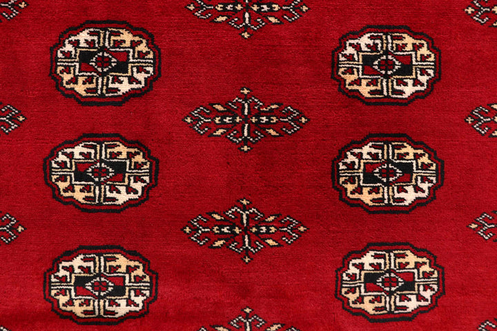 Firebrick Bokhara 8' x 9' 11 - No. 59337 - ALRUG Rug Store