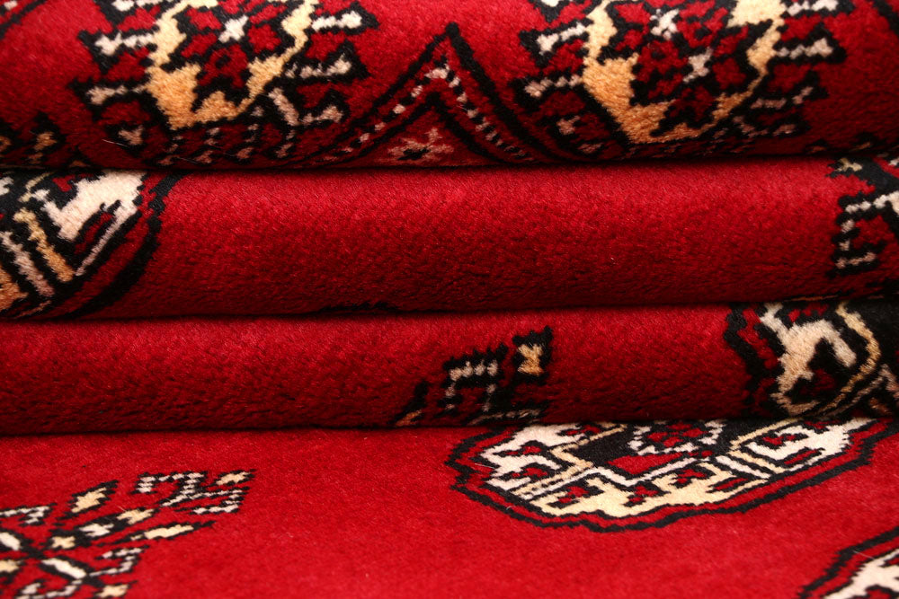 Firebrick Bokhara 8' x 9' 11 - No. 59337 - ALRUG Rug Store