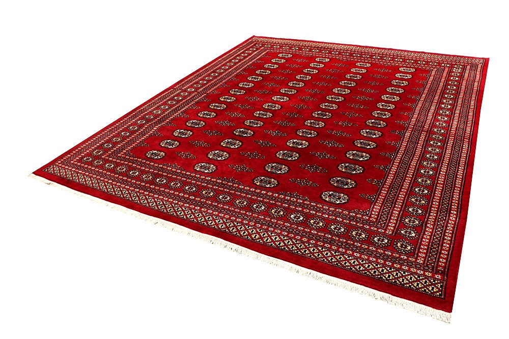 Firebrick Bokhara 8' x 9' 11 - No. 59337 - ALRUG Rug Store