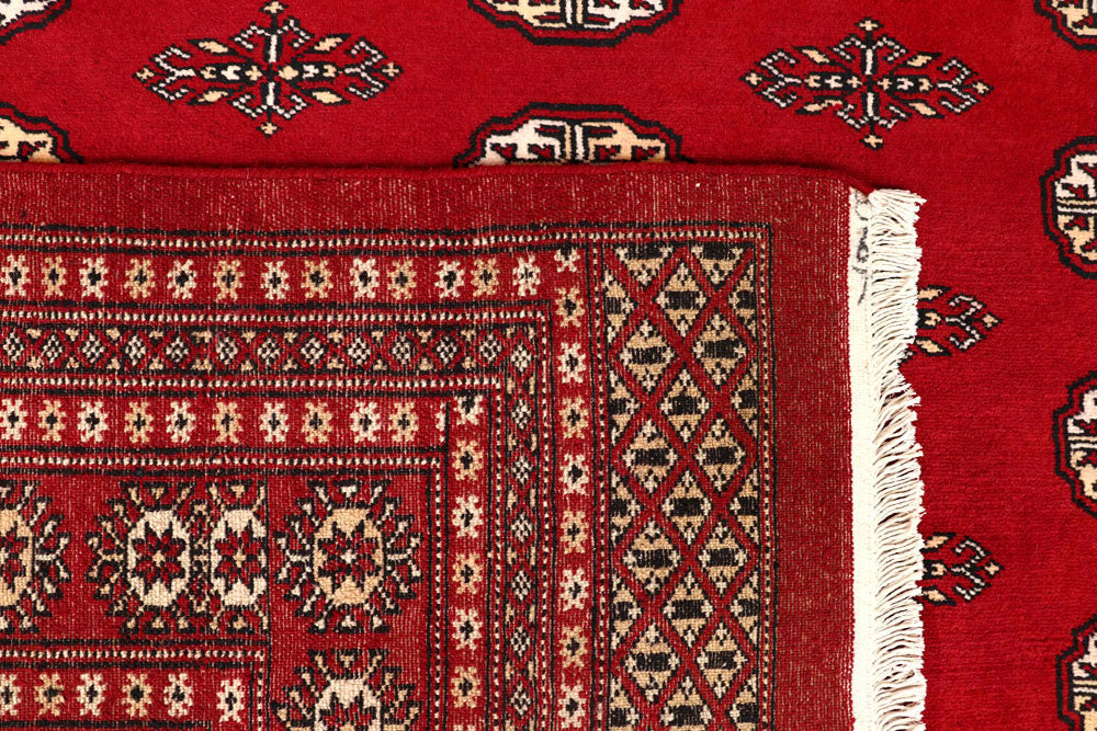 Firebrick Bokhara 8' x 9' 11 - No. 59337 - ALRUG Rug Store