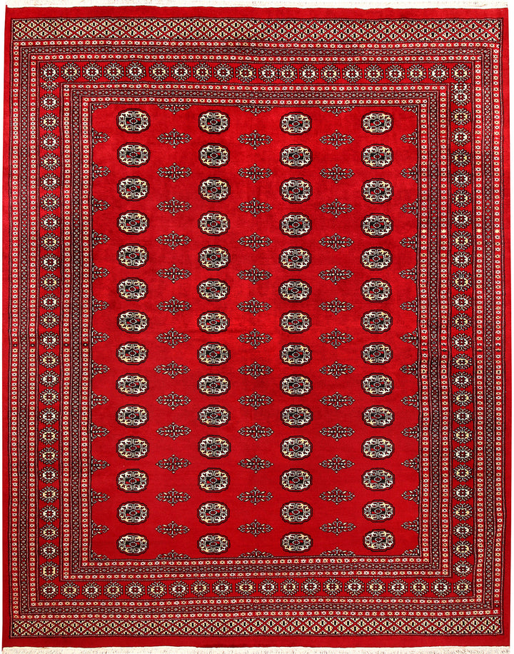 Firebrick Bokhara 8' x 9' 11 - No. 59337 - ALRUG Rug Store