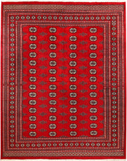 Firebrick Bokhara 8' x 9' 11 - No. 59337 - ALRUG Rug Store