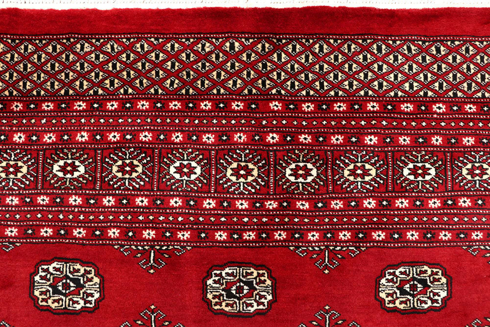 Firebrick Bokhara 8' 3 x 9' 11 - No. 59338 - ALRUG Rug Store