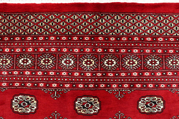 Firebrick Bokhara 8' 3 x 9' 11 - No. 59338 - ALRUG Rug Store