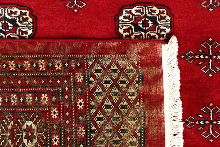 Firebrick Bokhara 8' 3 x 9' 11 - No. 59338 - ALRUG Rug Store