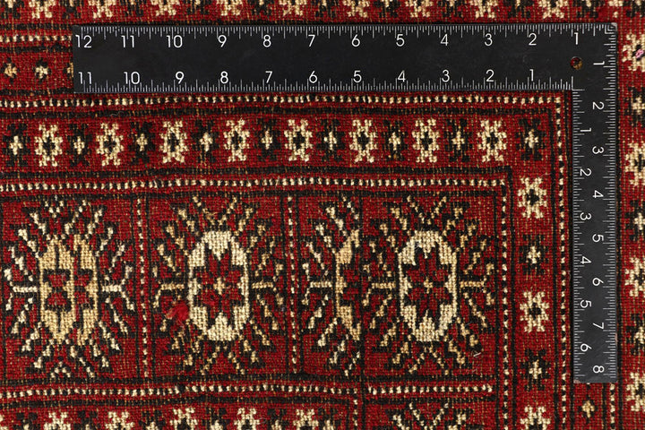 Firebrick Bokhara 8' 3 x 9' 11 - No. 59338 - ALRUG Rug Store