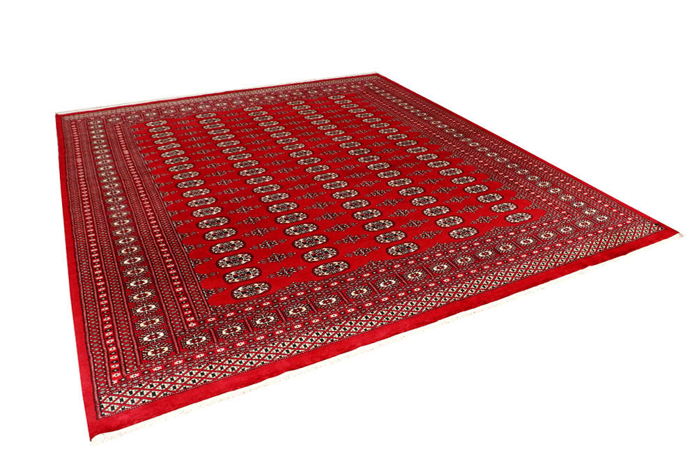 Firebrick Bokhara 8' 2 x 10' 5 - No. 59339 - ALRUG Rug Store