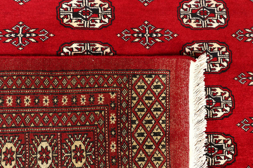 Firebrick Bokhara 8' 2 x 10' 5 - No. 59339 - ALRUG Rug Store