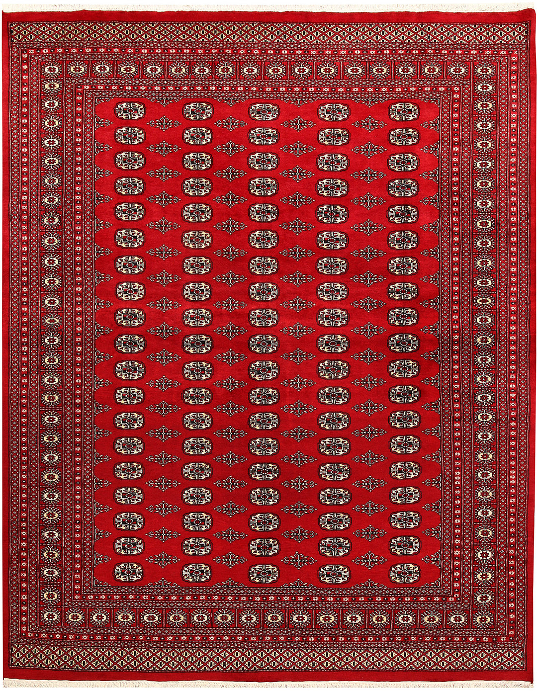 Firebrick Bokhara 8' 2 x 10' 5 - No. 59339 - ALRUG Rug Store