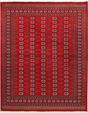 Firebrick Bokhara 8' 2 x 10' 5 - No. 59339 - ALRUG Rug Store