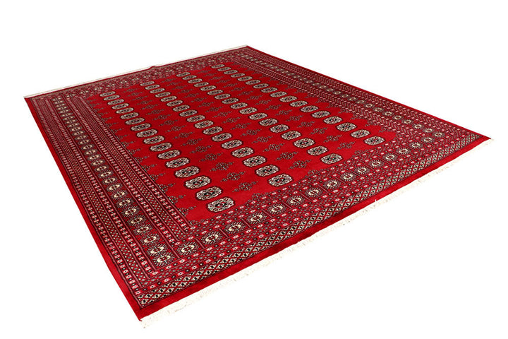 Firebrick Bokhara 7' 11 x 10' 1 - No. 59340 - ALRUG Rug Store