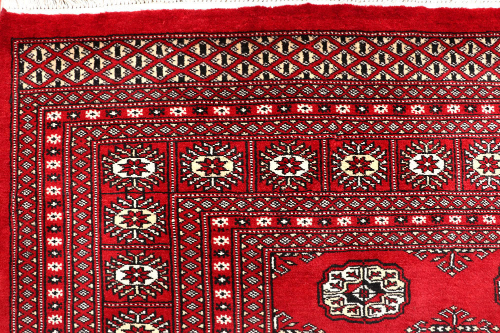 Firebrick Bokhara 8' 1 x 10' 4 - No. 59341 - ALRUG Rug Store