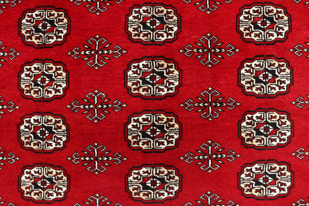 Firebrick Bokhara 8' 1 x 10' 4 - No. 59341 - ALRUG Rug Store