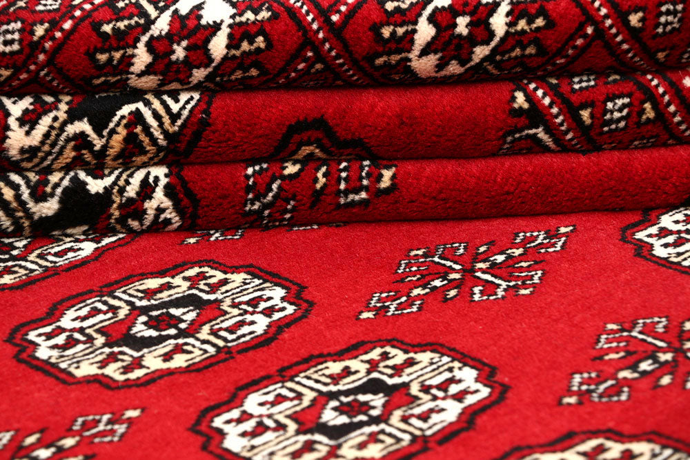 Firebrick Bokhara 8' 1 x 10' 4 - No. 59341 - ALRUG Rug Store