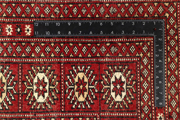 Firebrick Bokhara 8' 1 x 10' 4 - No. 59341 - ALRUG Rug Store