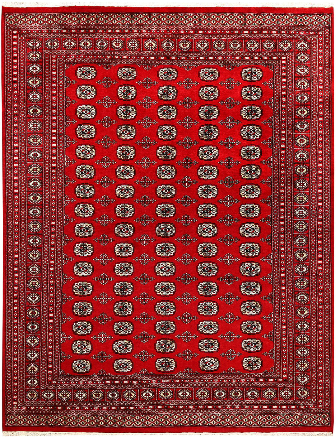 Firebrick Bokhara 8' 1 x 10' 4 - No. 59341 - ALRUG Rug Store