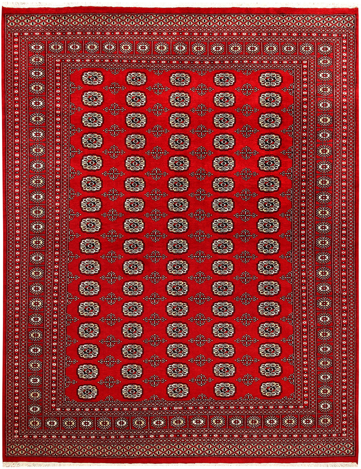 Firebrick Bokhara 8' 1 x 10' 4 - No. 59341 - ALRUG Rug Store