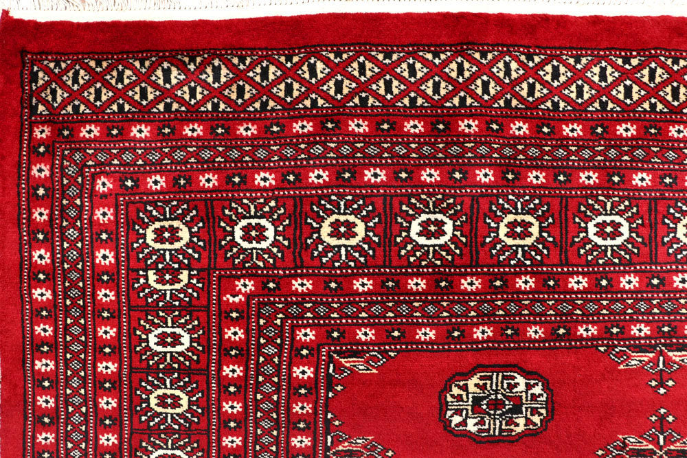 Red Bokhara 7' 11 x 10' - No. 59342 - ALRUG Rug Store