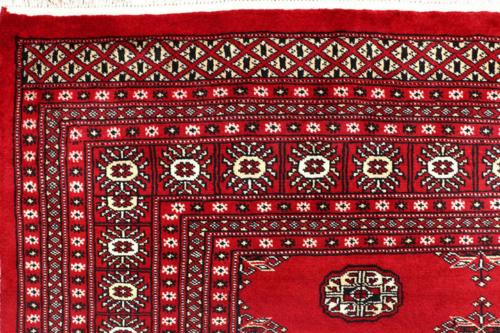 Red Bokhara 7' 11 x 10' - No. 59342 - ALRUG Rug Store