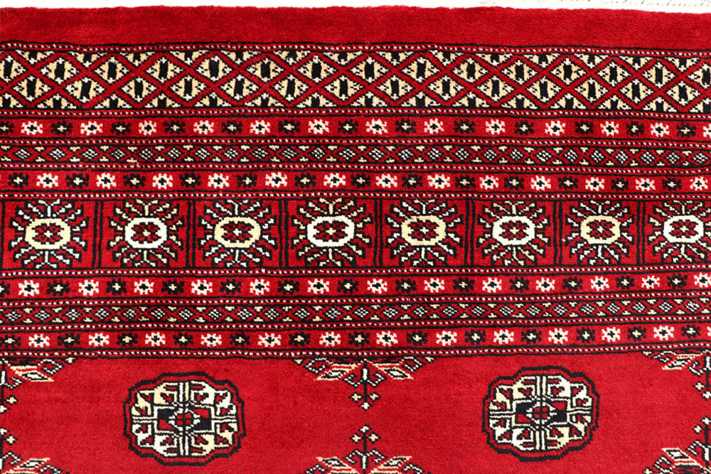 Red Bokhara 7' 11 x 10' - No. 59342 - ALRUG Rug Store