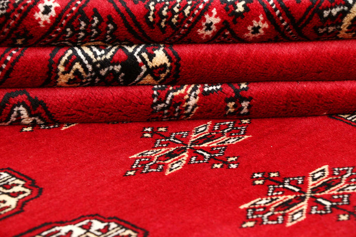 Red Bokhara 7' 11 x 10' - No. 59342 - ALRUG Rug Store