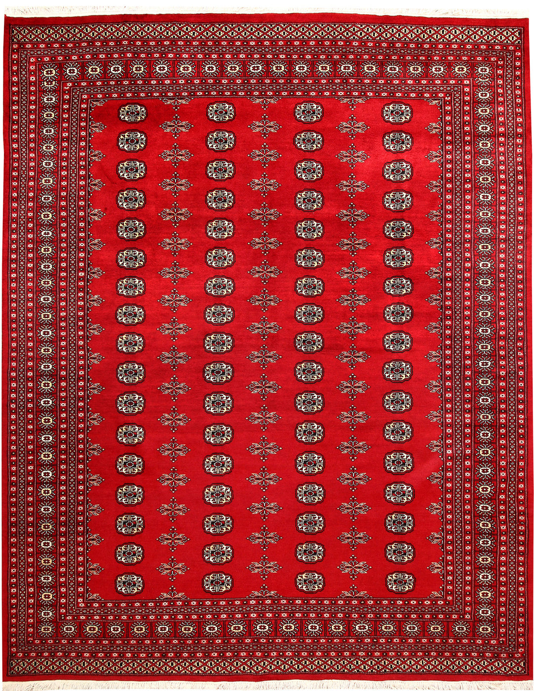 Red Bokhara 7' 11 x 10' - No. 59342 - ALRUG Rug Store