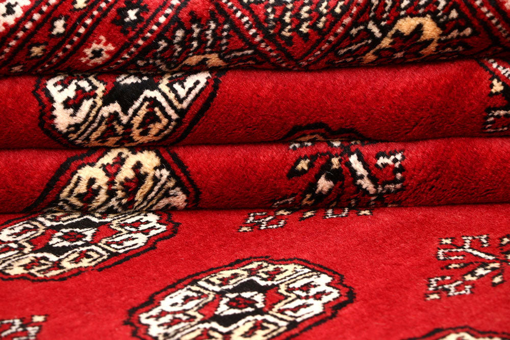Red Bokhara 8' 2 x 10' 5 - No. 59343 - ALRUG Rug Store