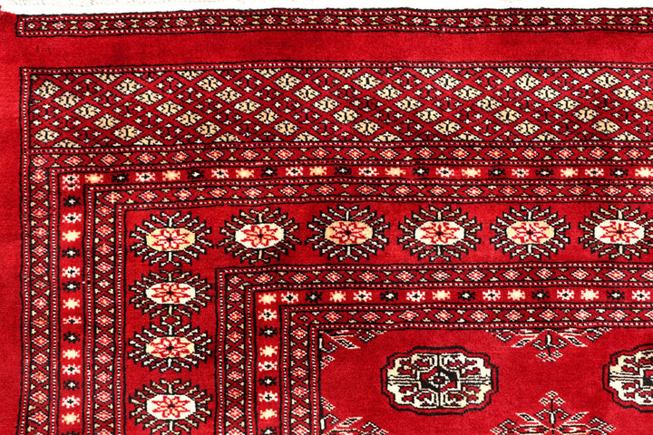 Red Bokhara 7' 11 x 10' 2 - No. 59344 - ALRUG Rug Store