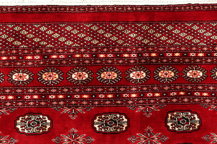 Red Bokhara 7' 11 x 10' 2 - No. 59344 - ALRUG Rug Store