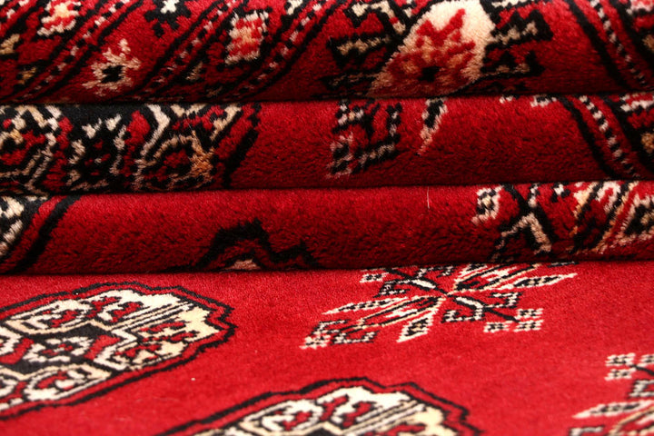 Red Bokhara 7' 11 x 10' 2 - No. 59344 - ALRUG Rug Store