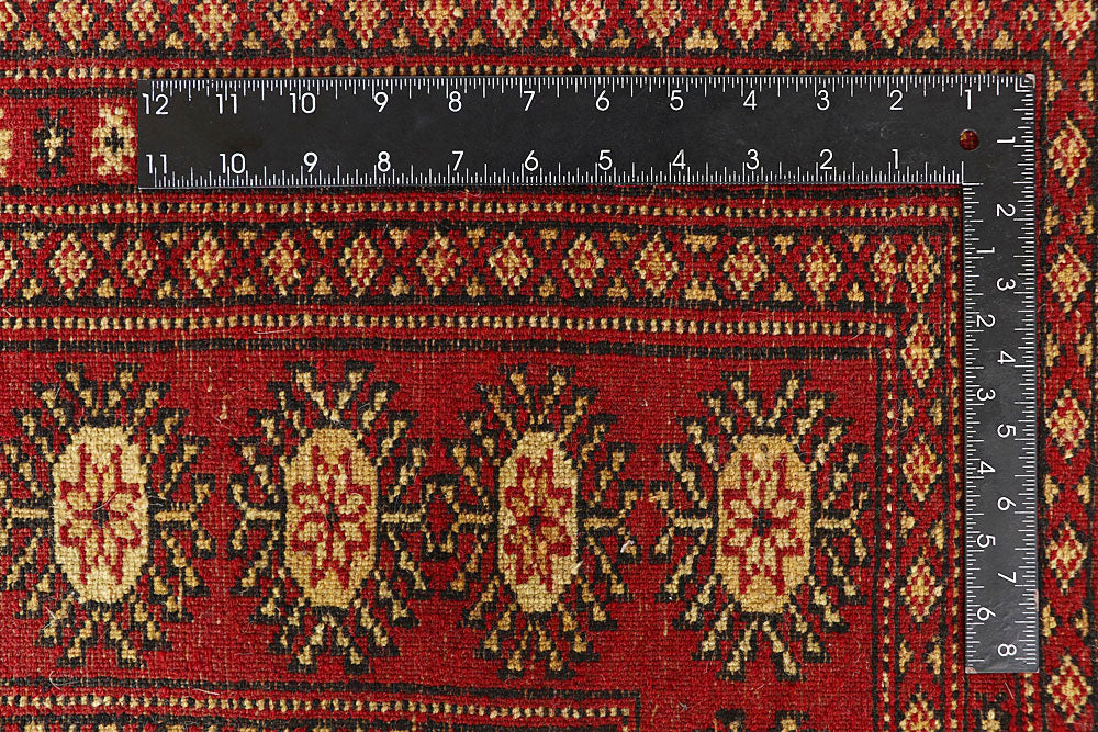 Red Bokhara 7' 11 x 10' 2 - No. 59344 - ALRUG Rug Store
