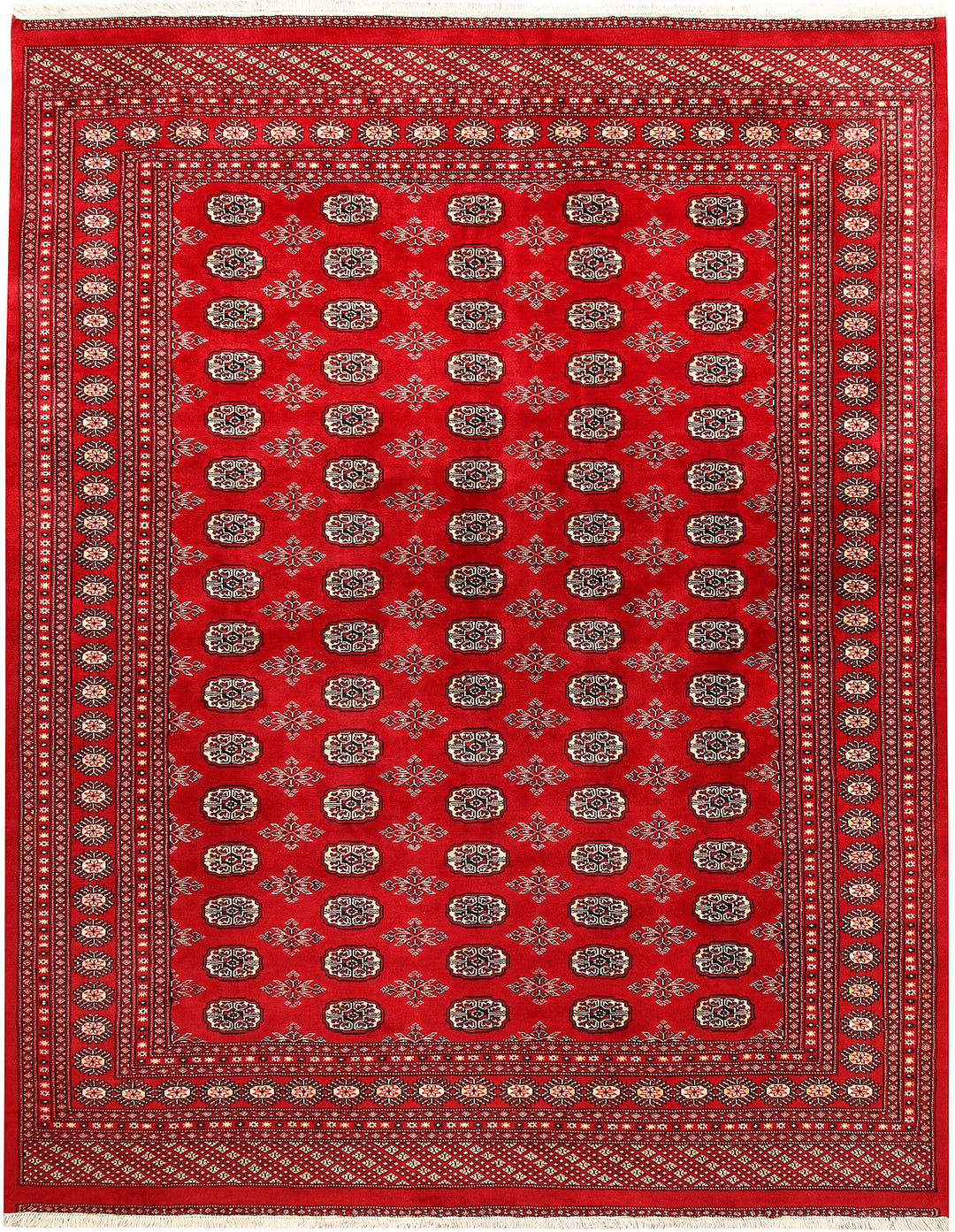 Red Bokhara 7' 11 x 10' 2 - No. 59344 - ALRUG Rug Store