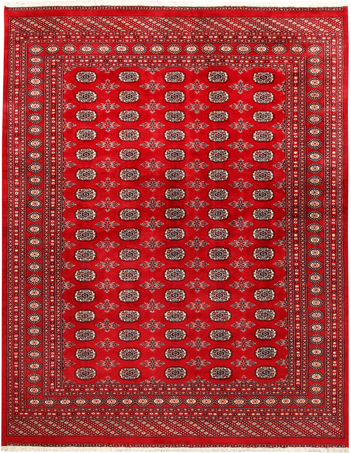 Red Bokhara 7' 11 x 10' 2 - No. 59344 - ALRUG Rug Store