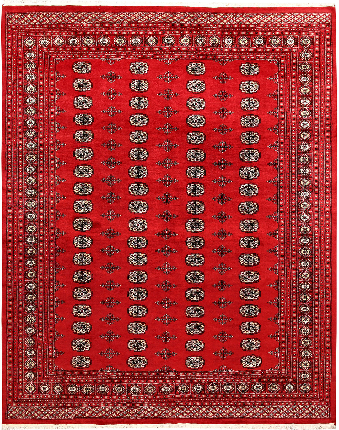 Red Bokhara 8' 2 x 10' - No. 59345 - ALRUG Rug Store