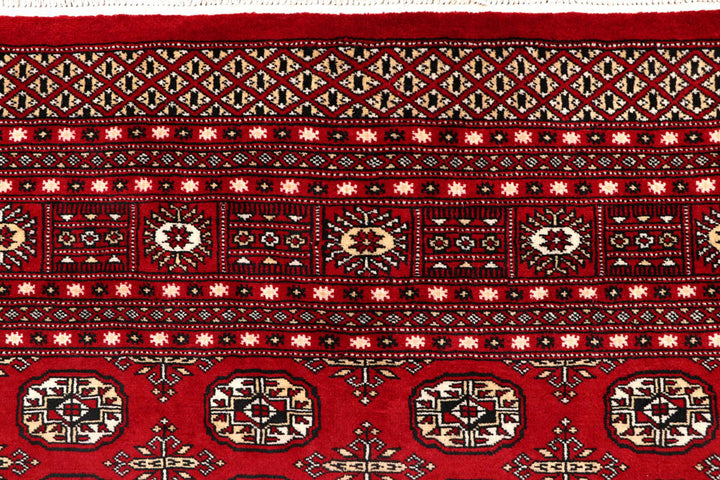 Firebrick Bokhara 7' 11 x 10' 2 - No. 59346 - ALRUG Rug Store