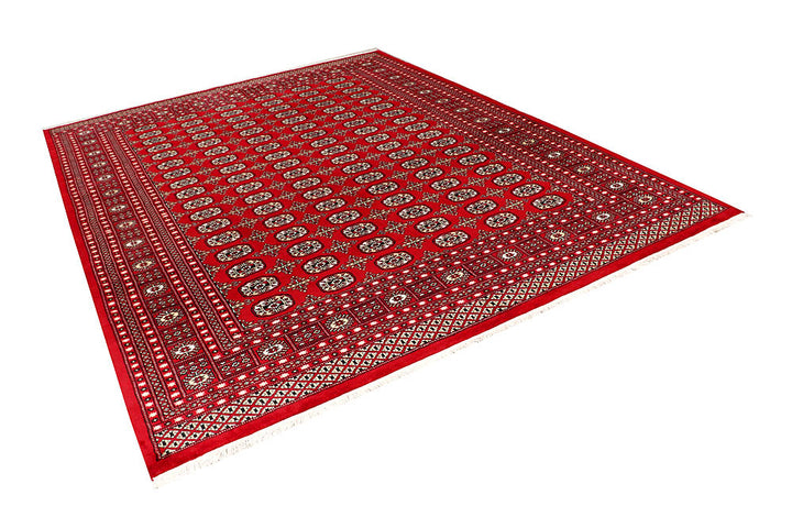 Firebrick Bokhara 7' 11 x 10' 2 - No. 59346 - ALRUG Rug Store