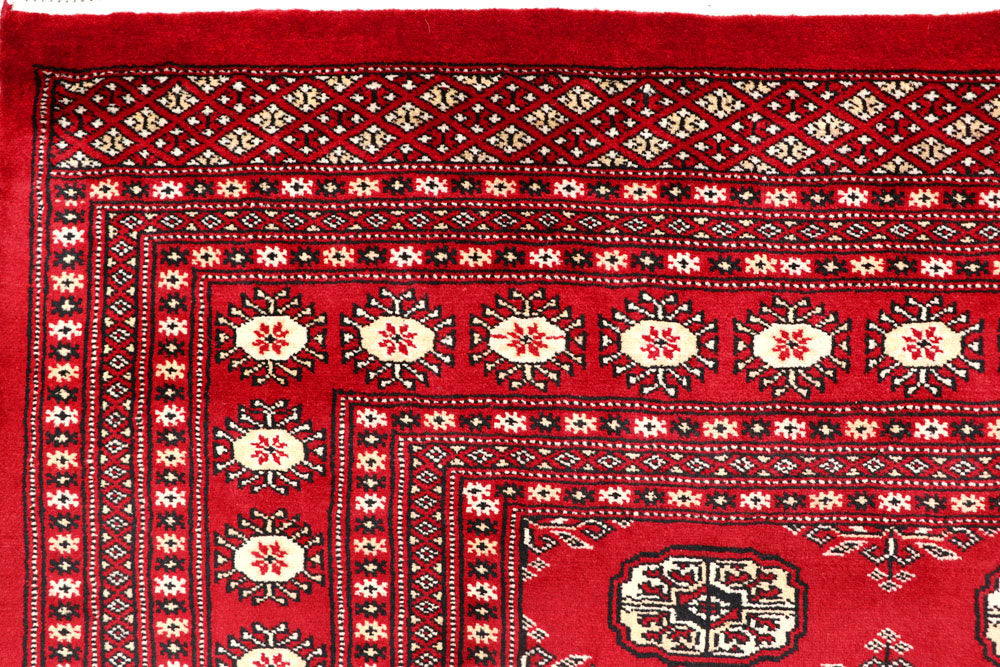 Firebrick Bokhara 8' x 10' 5 - No. 59347 - ALRUG Rug Store
