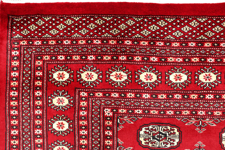 Firebrick Bokhara 8' x 10' 5 - No. 59347 - ALRUG Rug Store