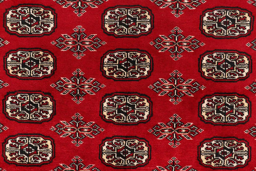 Firebrick Bokhara 8' x 10' 5 - No. 59347 - ALRUG Rug Store