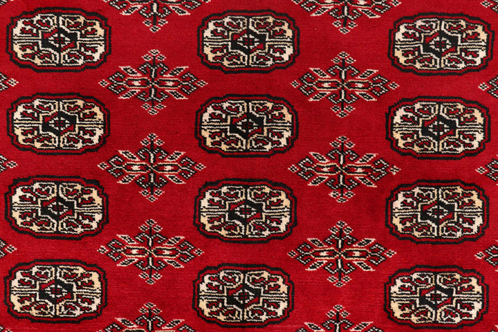 Firebrick Bokhara 8' x 10' 5 - No. 59347 - ALRUG Rug Store