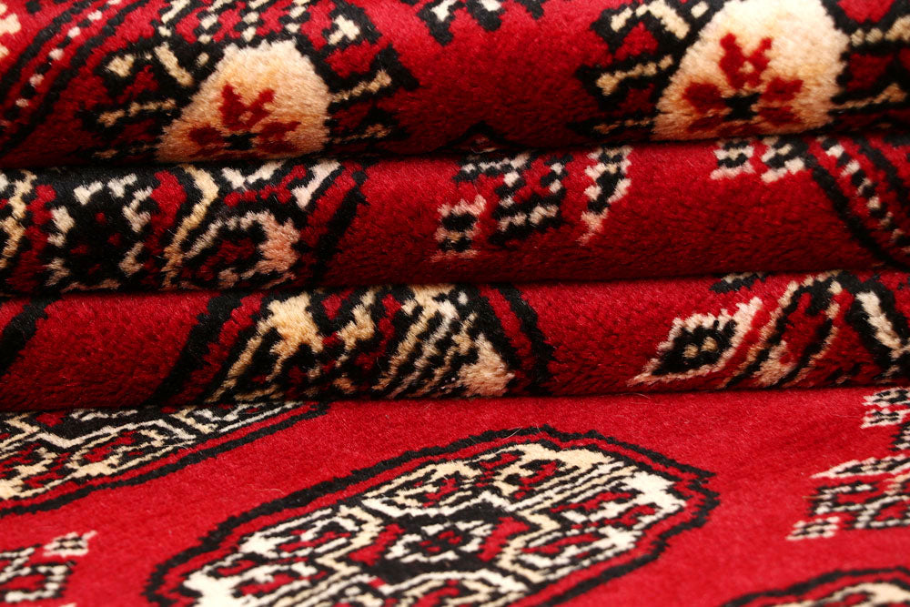 Firebrick Bokhara 8' x 10' 5 - No. 59347 - ALRUG Rug Store