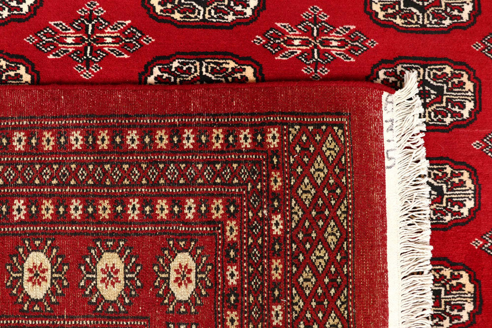 Firebrick Bokhara 8' x 10' 5 - No. 59347 - ALRUG Rug Store