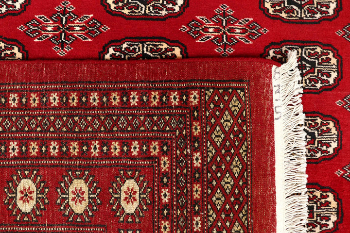 Firebrick Bokhara 8' x 10' 5 - No. 59347 - ALRUG Rug Store