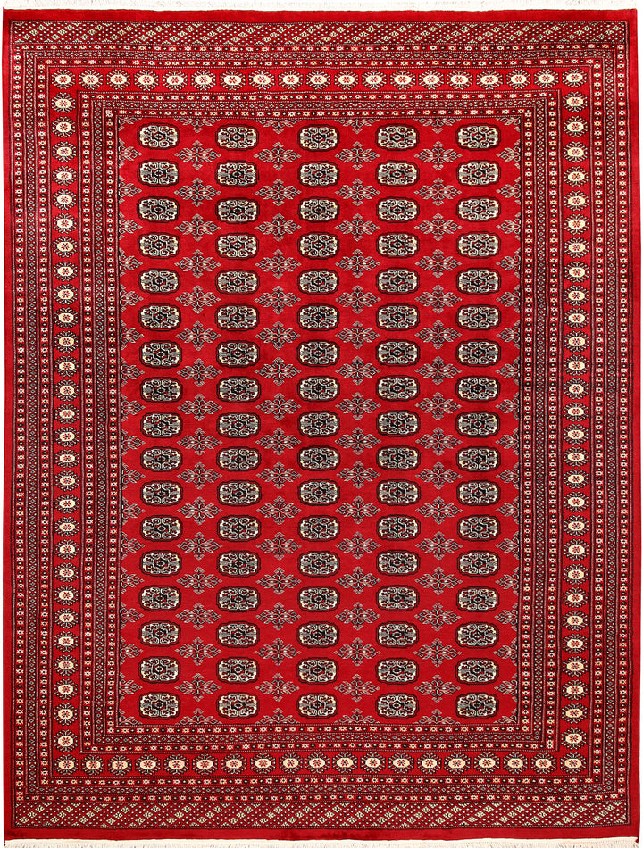 Firebrick Bokhara 8' x 10' 5 - No. 59347 - ALRUG Rug Store