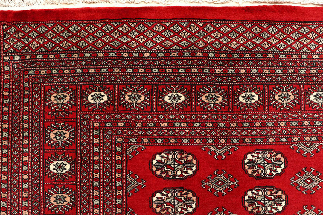 Firebrick Bokhara 7'  11" x 9'  7" - No. QA57155