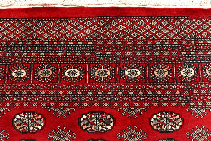 Firebrick Bokhara 7' 11 x 9' 7 - No. 59348 - ALRUG Rug Store