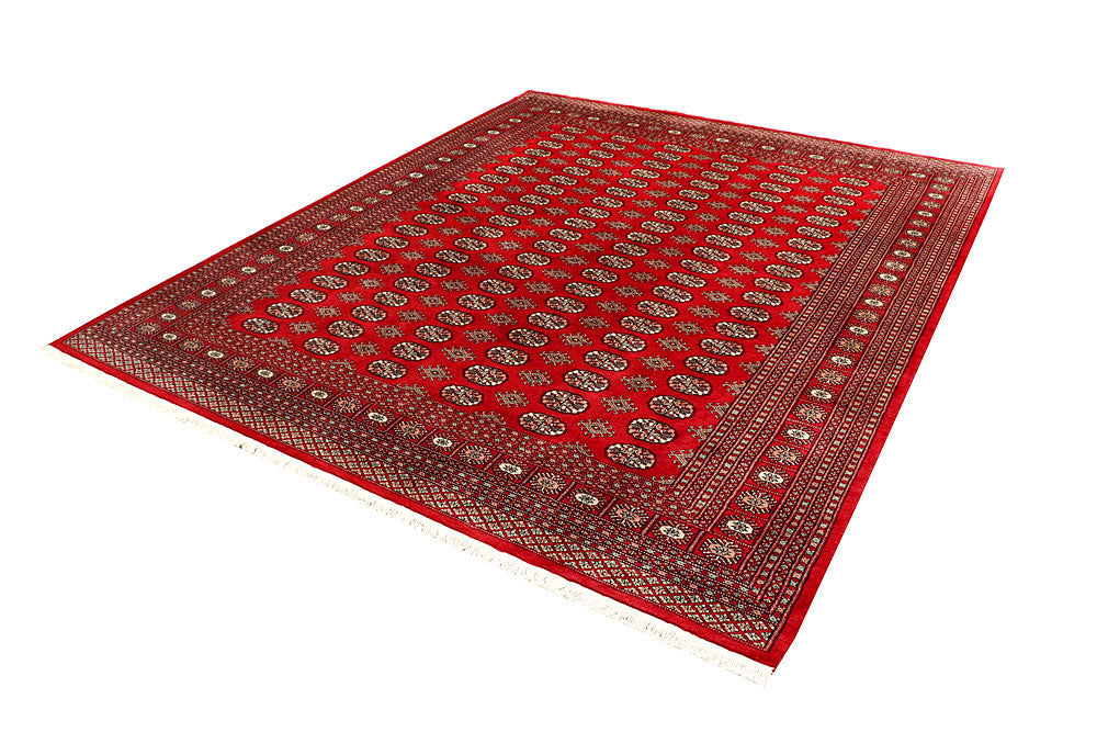 Firebrick Bokhara 7' 11 x 9' 7 - No. 59348 - ALRUG Rug Store