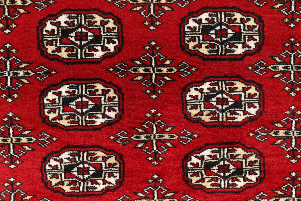Firebrick Bokhara 8' x 10' 2 - No. 59349 - ALRUG Rug Store